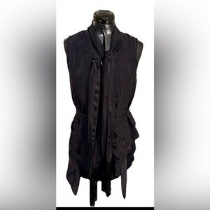 BCBGMAXAZRIA Black Harley Silk  Dress Size XXS